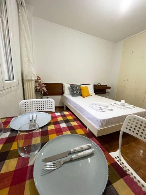 Cute And Quiet Apartment In The Center Of Athen Exterior foto